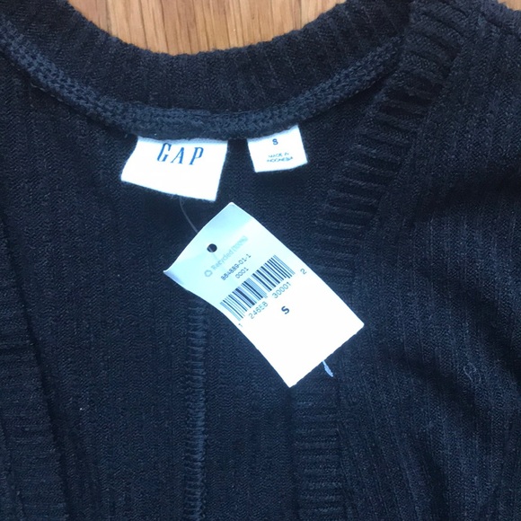 NWT Gap black long open cardigan - Picture 2 of 6